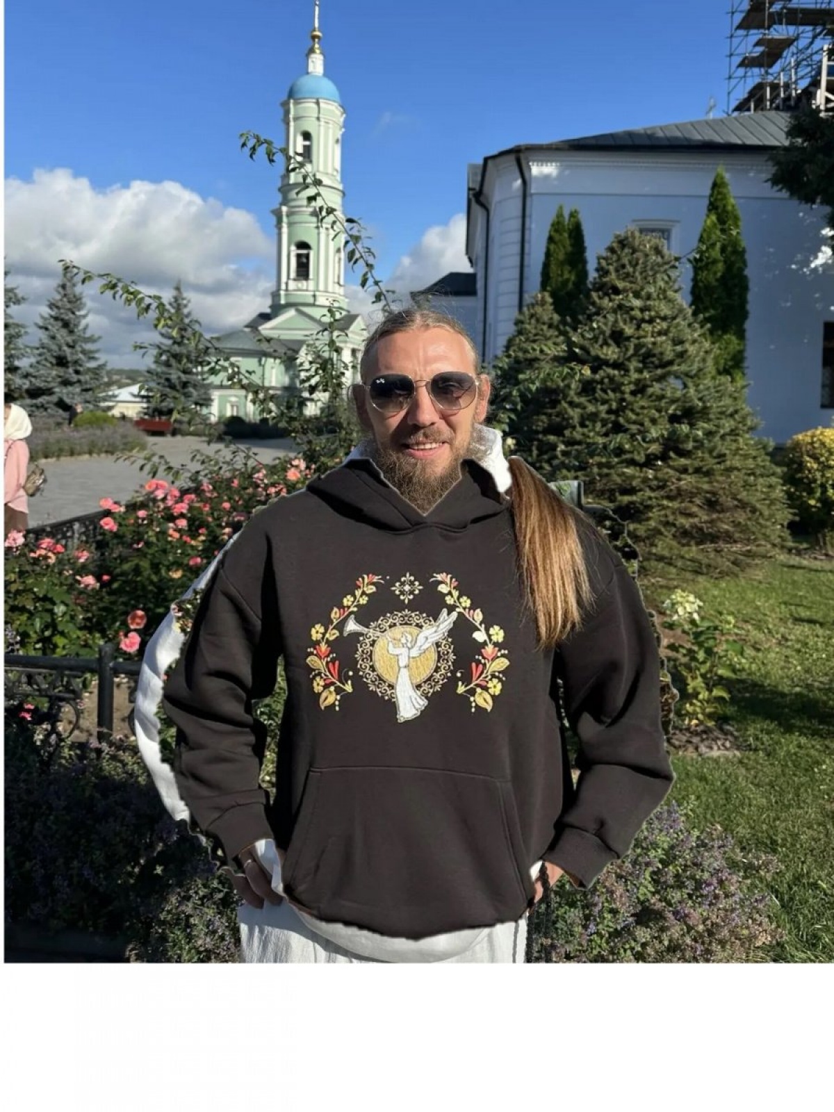 Худи оверсайз, с капюшоном